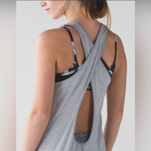 Lululemon Physically Fit Tank
Wee Stripe White Heathered Medium Grey​​ - Picture 5 of 9